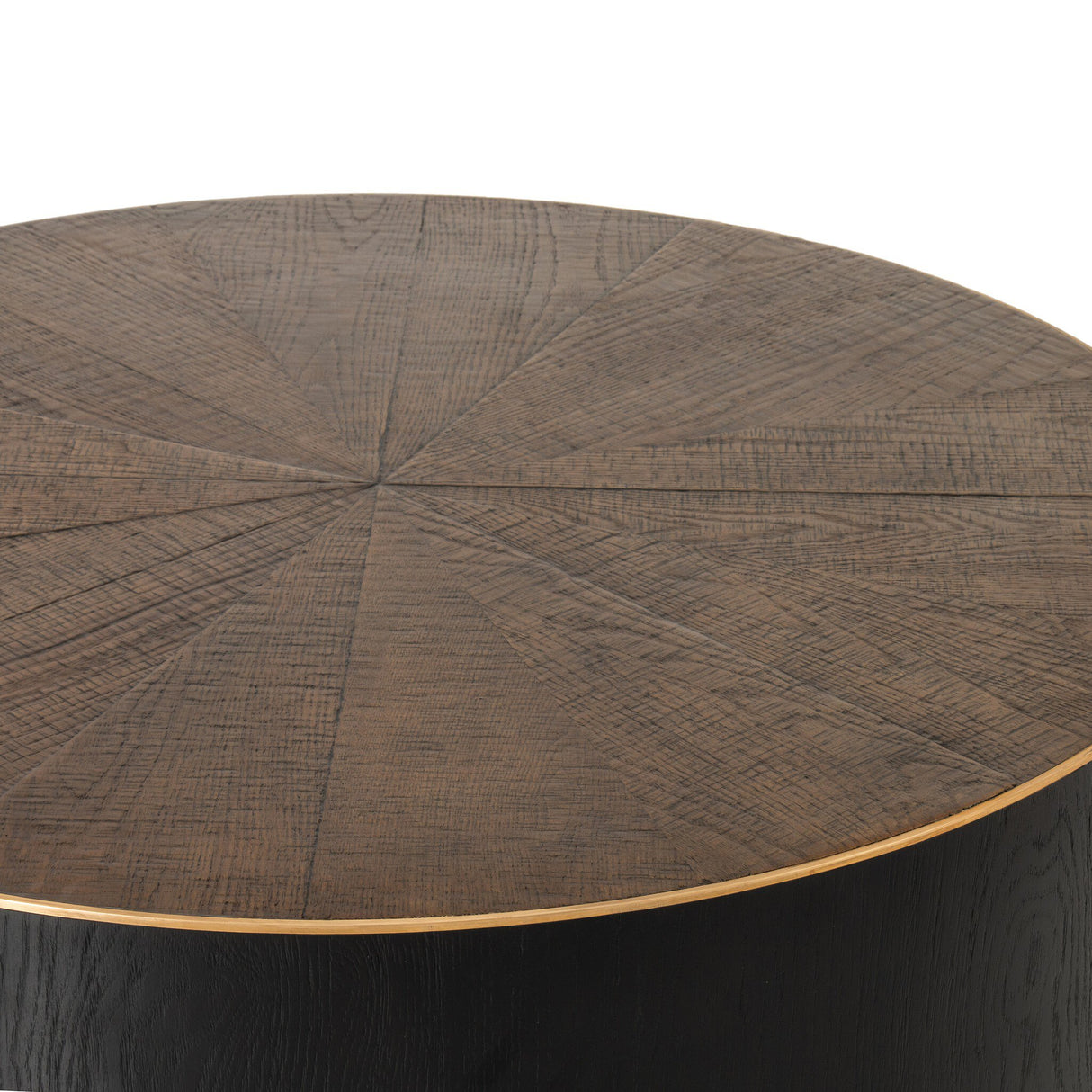 Perry Coffee Table in Light Ebony from Four Hands - Luna Furniture