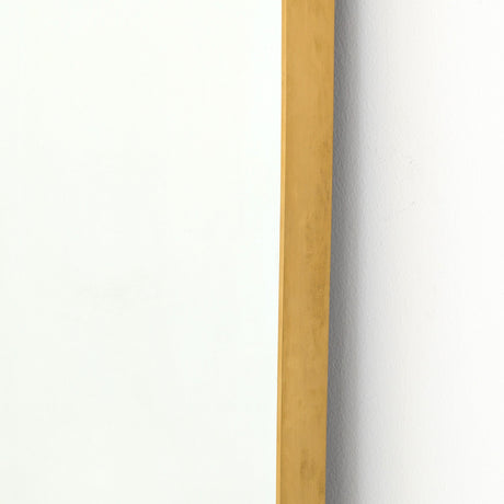 Bellvue Floor Mirror in Polished Brass from Four Hands - Luna Furniture