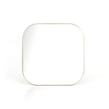 Bellvue Square Mirror in Polished Brass from Four Hands - Luna Furniture
