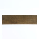 Spider Console Table in Bright Brass Clad from Four Hands - Luna Furniture