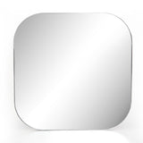 Bellvue Square Mirror in Shiny Steel from Four Hands - Luna Furniture