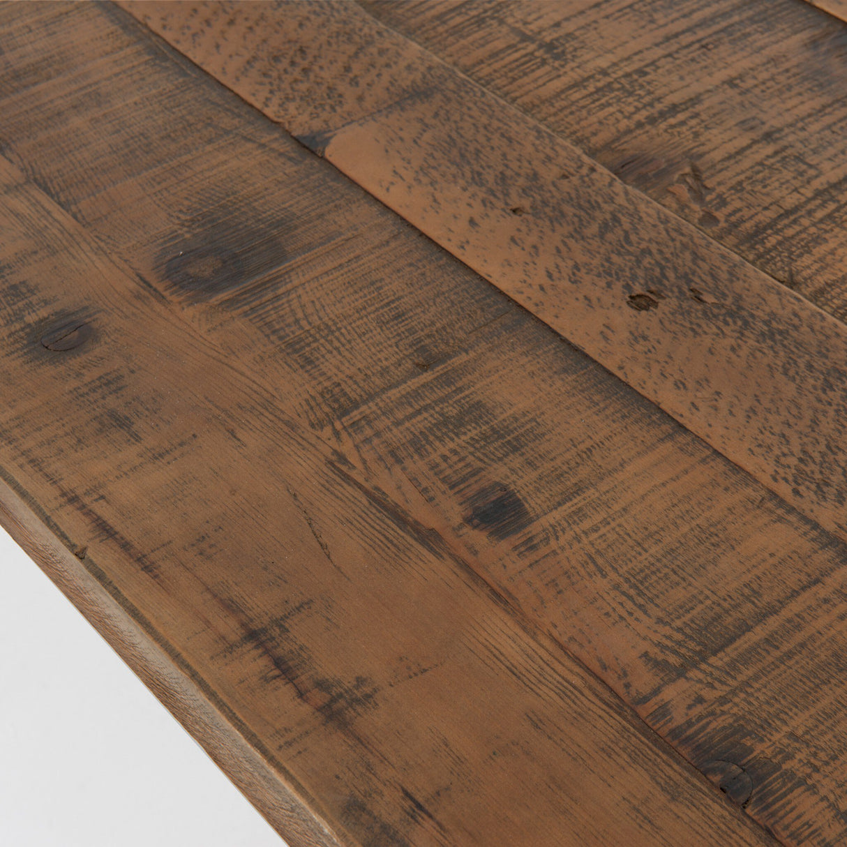 Durham Dining Table in Waxed Bleached Reclaimed Pine from Four Hands - Luna Furniture