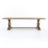 Durham Dining Table in Waxed Bleached Reclaimed Pine from Four Hands - Luna Furniture