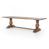 Durham Dining Table in Waxed Bleached Reclaimed Pine from Four Hands - Luna Furniture