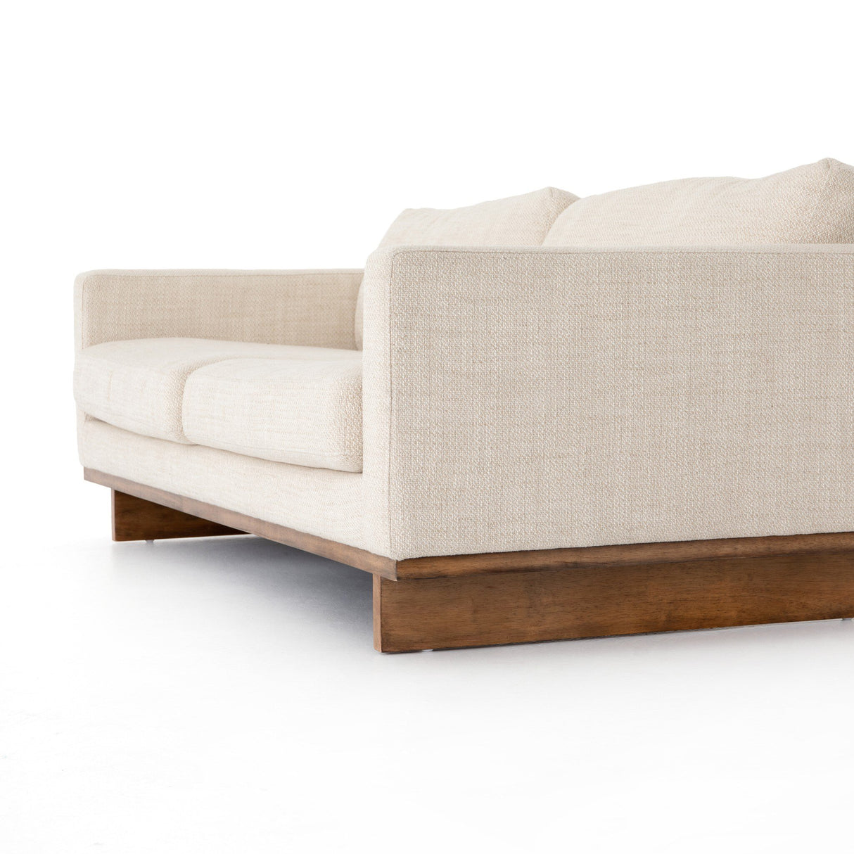 Everly 84" Sofa in Irving Taupe from Four Hands - Luna Furniture