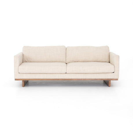 Everly 84" Sofa in Irving Taupe from Four Hands - Luna Furniture