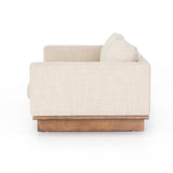 Everly 84" Sofa in Irving Taupe from Four Hands - Luna Furniture
