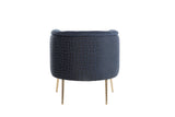 Cloak Navy Accent Chair from Bellona - Luna Furniture