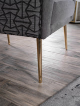 Cloak Grey Accent Chair from Bellona - Luna Furniture