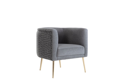 Cloak Grey Accent Chair from Bellona - Luna Furniture
