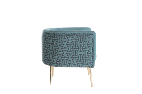 Cloak Green Accent Chair from Bellona - Luna Furniture