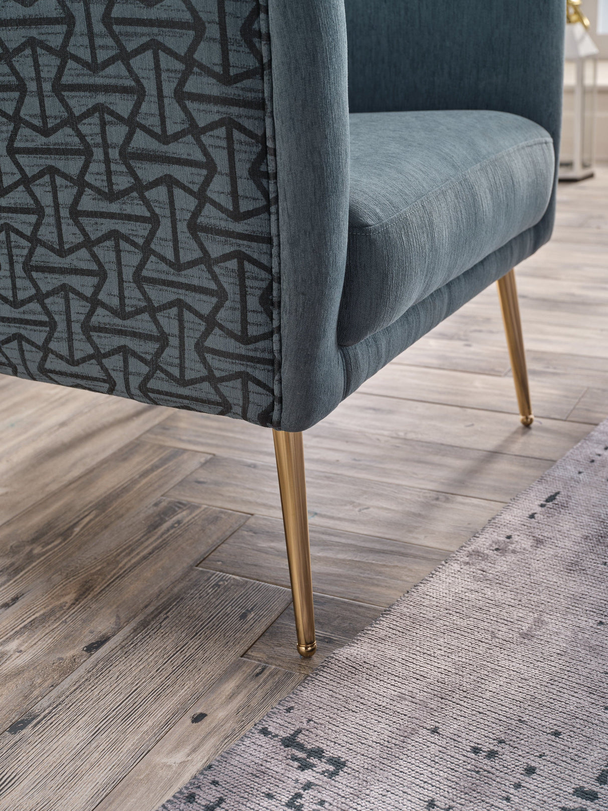 Cloak Green Accent Chair from Bellona - Luna Furniture