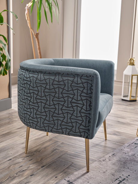 Cloak Green Accent Chair from Bellona - Luna Furniture