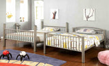 Lovia Metallic Gold Full/Full Bunk Bed from Furniture of America - Luna Furniture