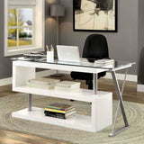 Bronwen White Desk from Furniture of America - Luna Furniture