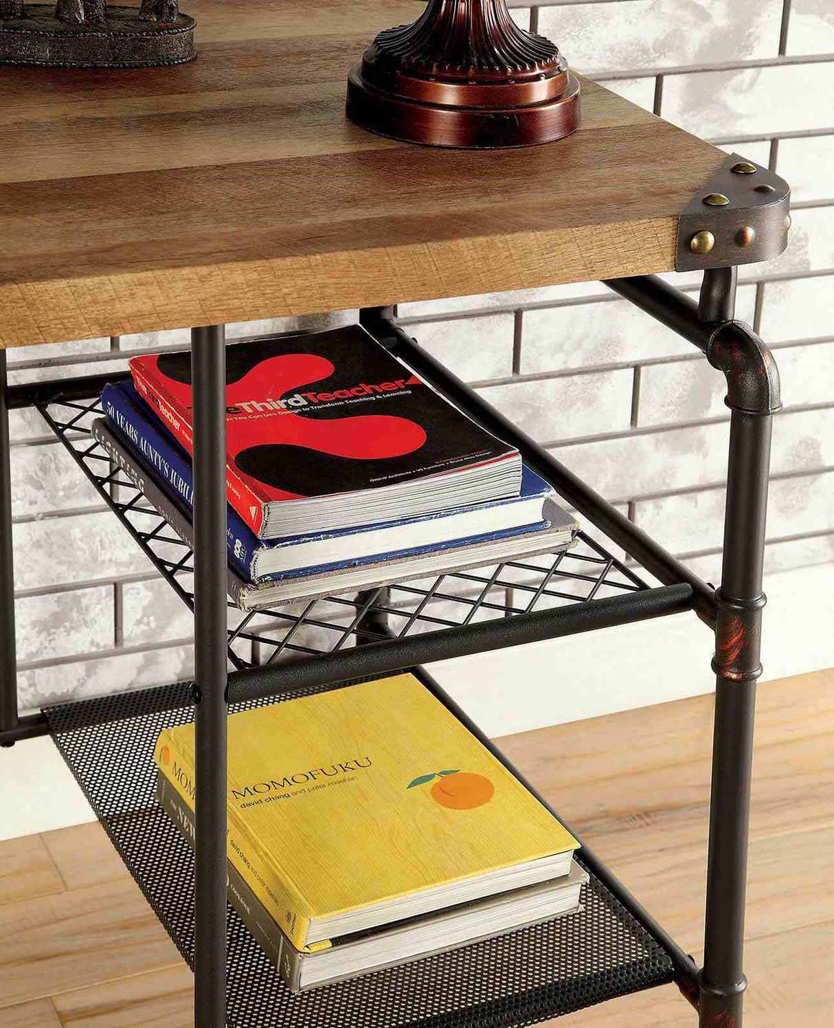 Olga Antique Black Desk from Furniture of America - Luna Furniture