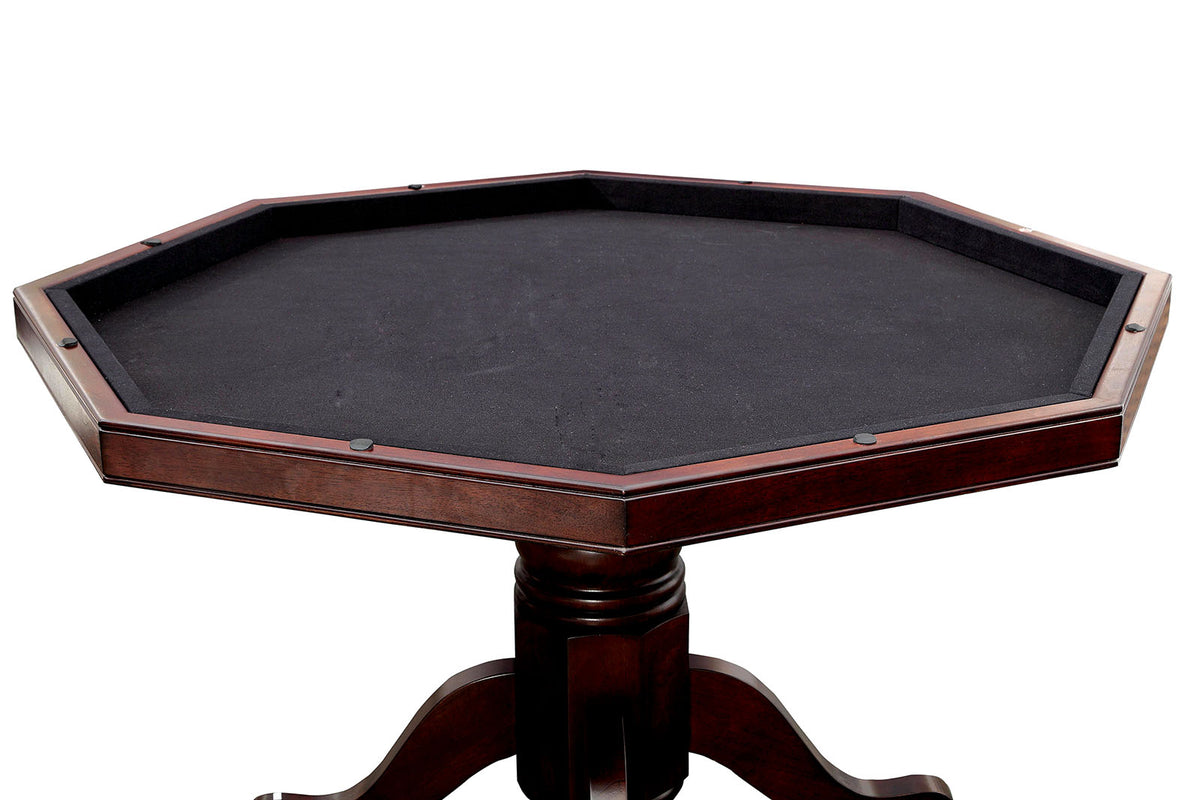 Rowan Cherry Game Table from Furniture of America - Luna Furniture