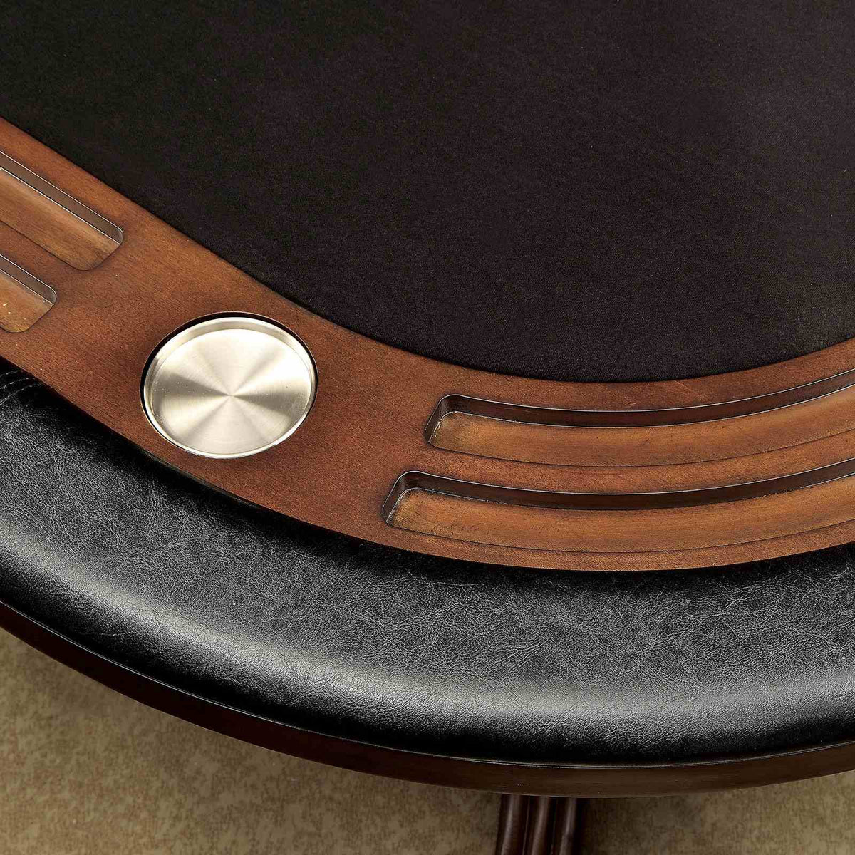 Melina Brown Cherry 7 Pc Dining Table Set from Furniture of America - Luna Furniture