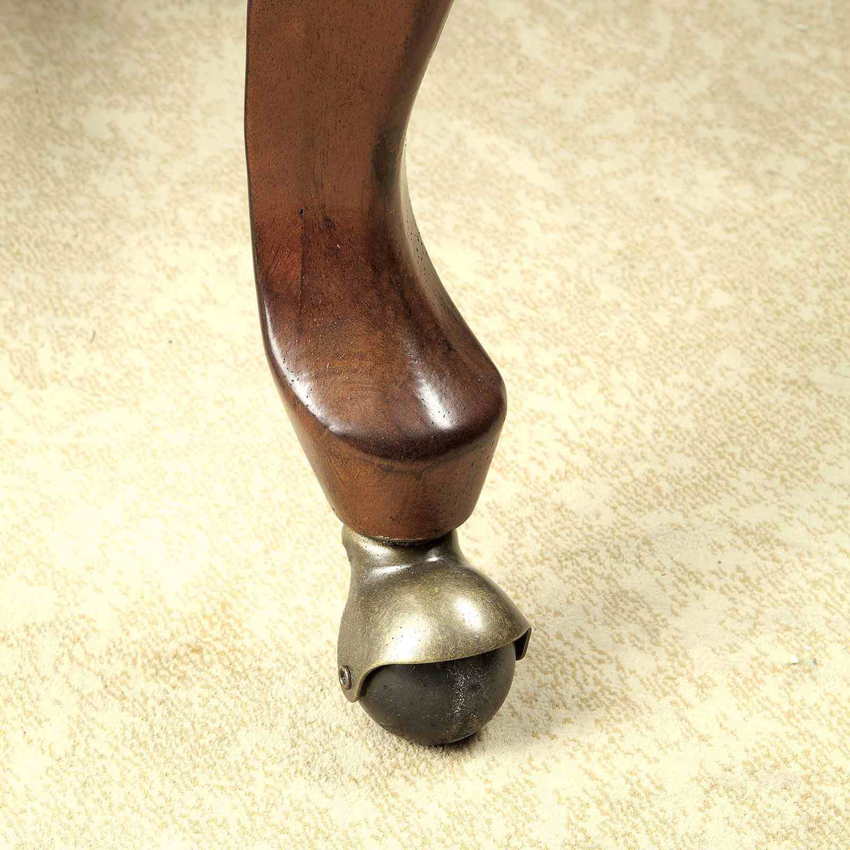 Melina Brown Cherry/Black Arm Chair from Furniture of America - Luna Furniture