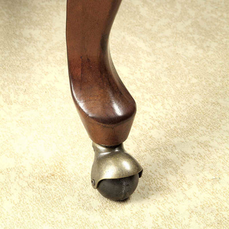 Melina Brown Cherry/Black Arm Chair from Furniture of America - Luna Furniture