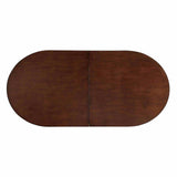 Melina Brown Cherry 7 Pc Dining Table Set from Furniture of America - Luna Furniture