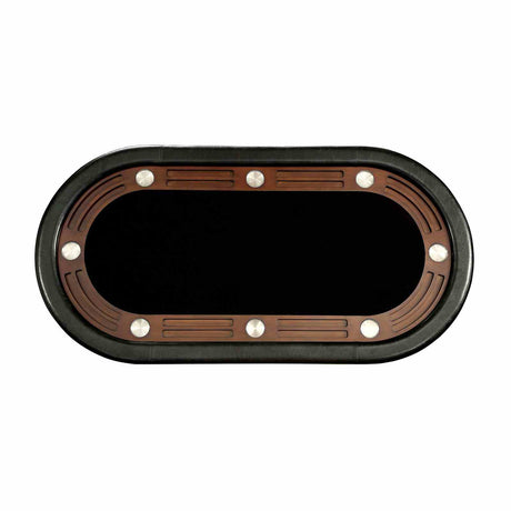 Melina Brown Cherry Game Table from Furniture of America - Luna Furniture