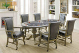 Melina Gray 7 Pc Dining Table Set from Furniture of America - Luna Furniture