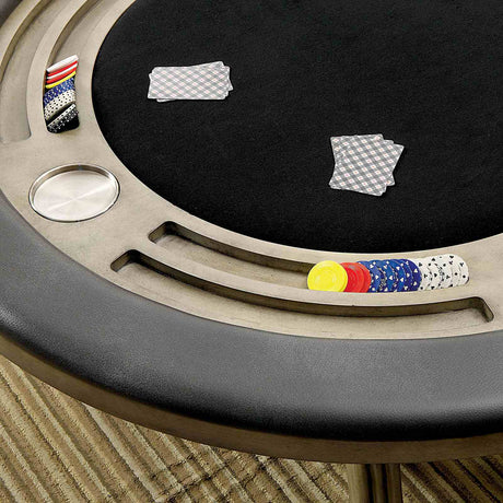 Melina Gray Game Table from Furniture of America - Luna Furniture