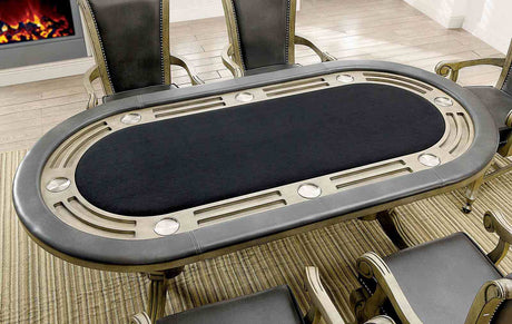 Melina Gray Game Table from Furniture of America - Luna Furniture