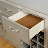 Diocles Silver Server from Furniture of America - Luna Furniture