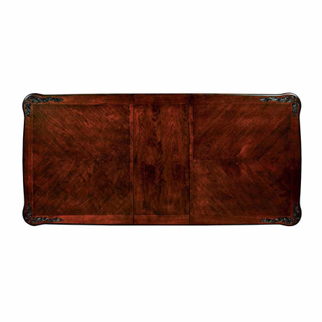 Elana Brown Cherry Extendable Dining Table from Furniture of America - Luna Furniture