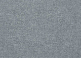 St Gallen chair upholstery swatch, light gray woven fabric texture close-up