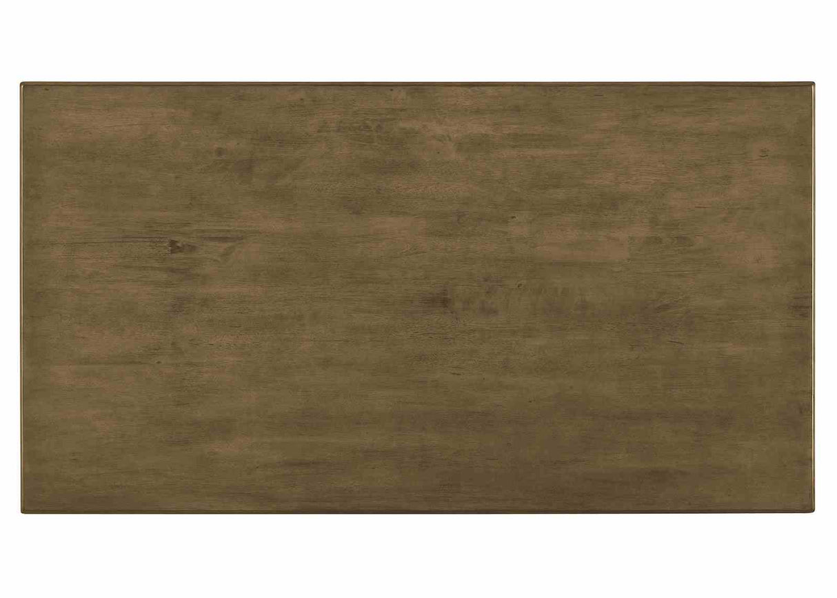 St Gallen Natural Tone/Light Gray 7 Pc Dining Table Set from Furniture of America - Luna Furniture