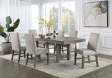 San Antonio Gray Rustic Expandable Dining Room Set from Furniture of America - Luna Furniture