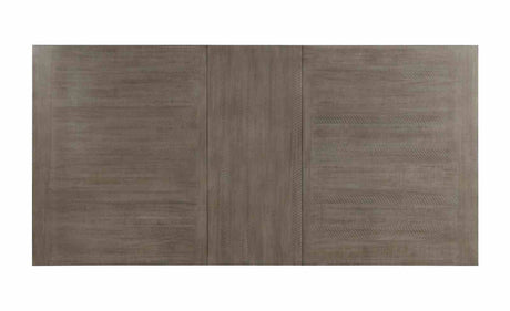 San Antonio Gray 7-Piece Rustic Fabric Dining Room Set (Table & 6 Chairs) from Furniture of America - Luna Furniture