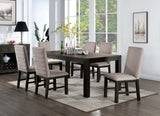 Umbria Antique Black/Gray Transitional Dining Room Set from Furniture of America - Luna Furniture