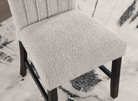Alta Gray/Black Side Chair from Furniture of America - Luna Furniture