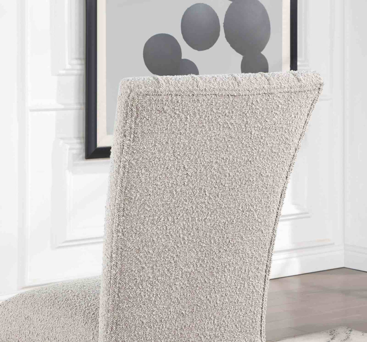 Alta Gray/Black Side Chair from Furniture of America - Luna Furniture