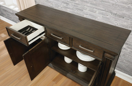 Faulk Espresso Server from Furniture of America - Luna Furniture