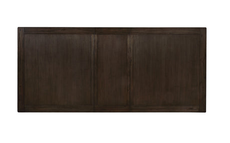 Faulk Espresso/Warm Gray 7-Piece Transitional Solid Wood Dining Table Set from Furniture of America - Luna Furniture