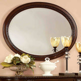 Bellagio Brown Cherry Mirror (Mirror Only) from Furniture of America - Luna Furniture