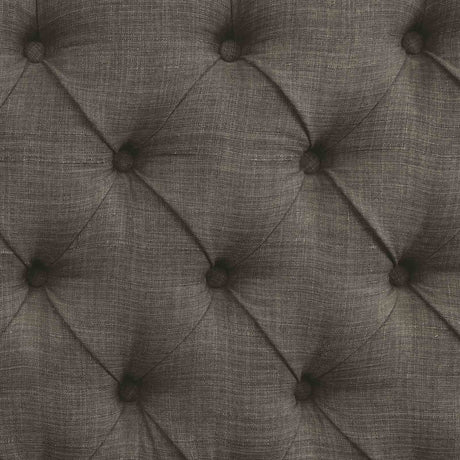 Sania Antique Black/Gray Wingback Linen-like Dining Chair from Furniture of America - Luna Furniture
