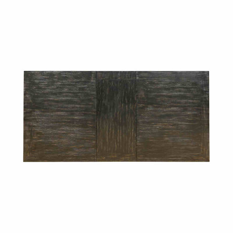 Sania Antique Black/Beige 84" Dining Table from Furniture of America - Luna Furniture