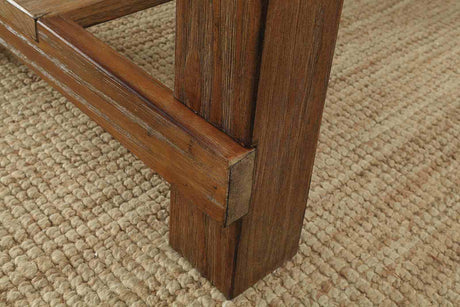 Sania Rustic Oak Counter Ht. Table from Furniture of America - Luna Furniture
