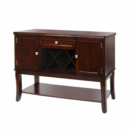 Edgewood Espresso Dining Table from Furniture of America - Luna Furniture