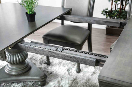 Alpena Gray Dining Table from Furniture of America - Luna Furniture