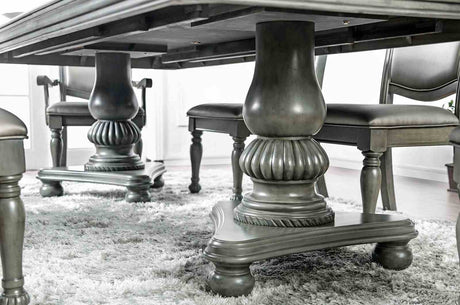 Alpena Gray Dining Table from Furniture of America - Luna Furniture