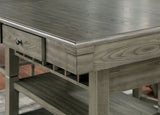 Anaya Gray Counter Ht. Table from Furniture of America - Luna Furniture
