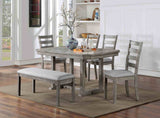 Laquila Gray Side Chair from Furniture of America - Luna Furniture