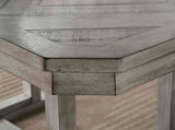 Laquila Gray 7 Pc Dining Table Set from Furniture of America - Luna Furniture